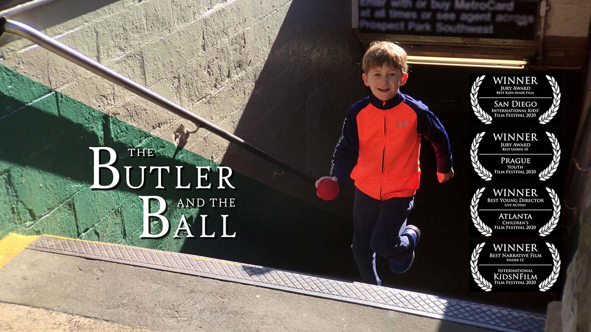 THE BUTLER AND THE BALL Wins Best Junior Filmmaker Award in Australia