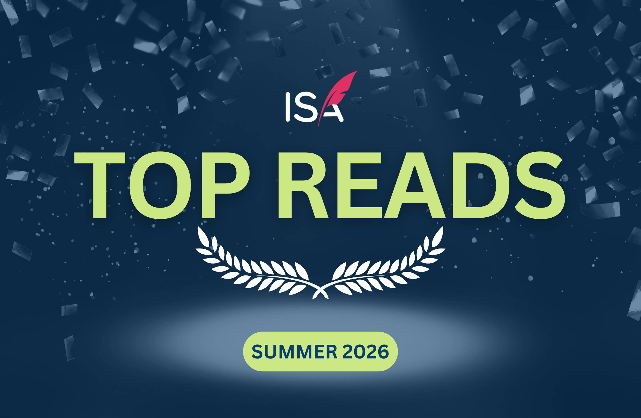 THE VERGE OF SEAS Makes the ISA Top Reads List for Summer 2026