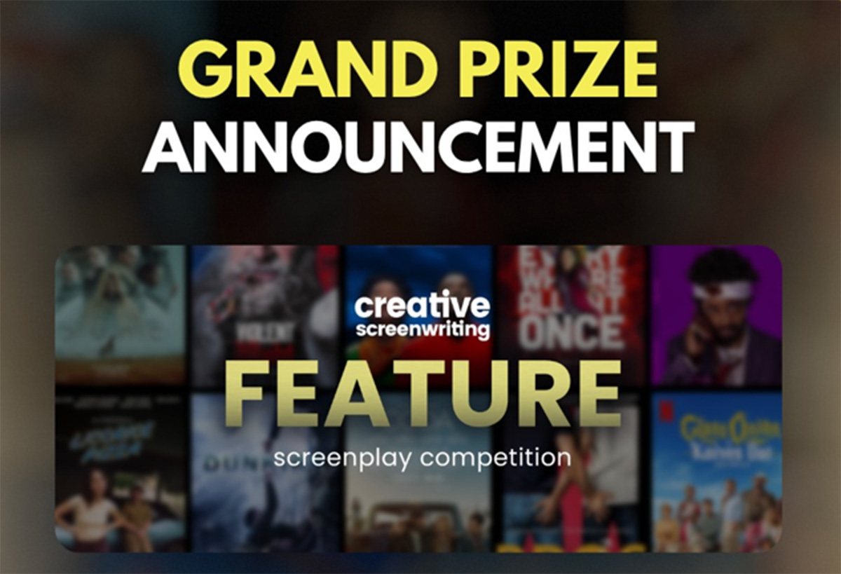 INCARNATIONS Named Grand Prize Winner in Creative Screenwriting Feature Screenplay Competition